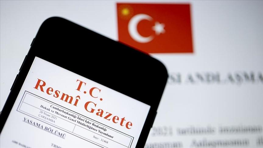 Resmi Gazete 7 Eylül 2025 Günü İçinde Yayımlandı