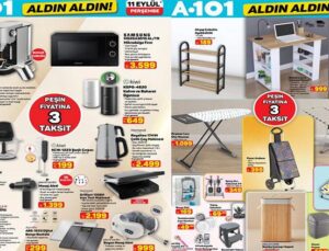A101’in Bu Haftaki Kampanya ve Ürünler Broşürü Detayları