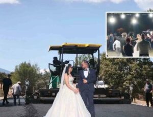 Çalışma Alanında Düğün Çekimiyla Sürpriz Nişan ve Evlilik Hikayesi