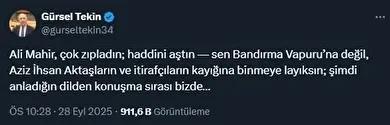Başarır ve Yarkadaş’ın Sert Çıkışları
