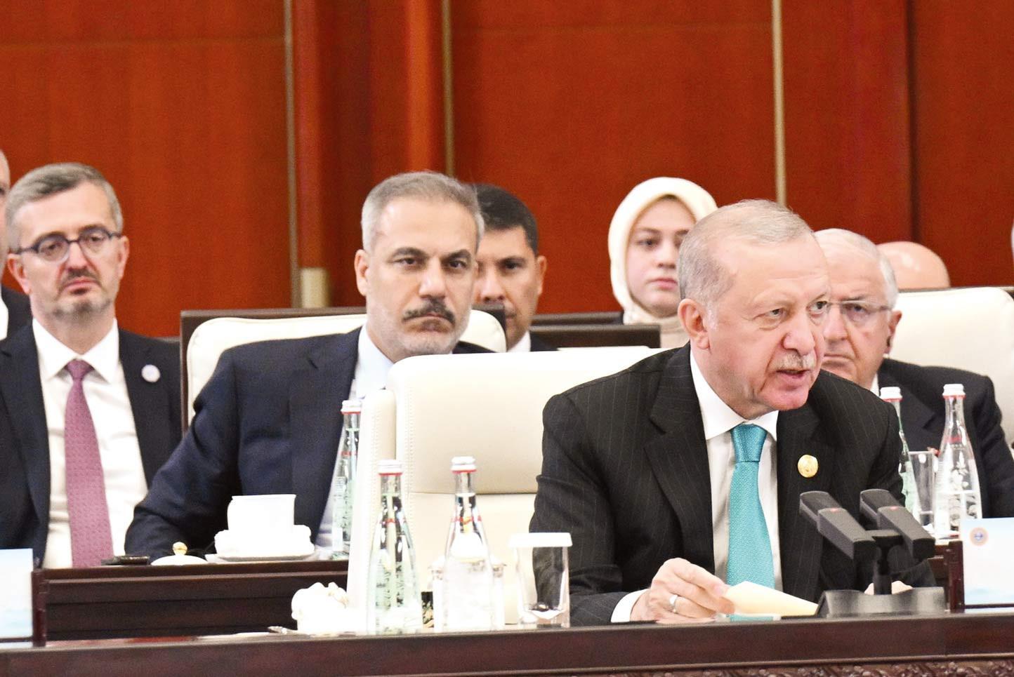 Çin’deki ŞİÖ Zirvesinde Erdoğan’dan Dünya ve Bölge Mesajları