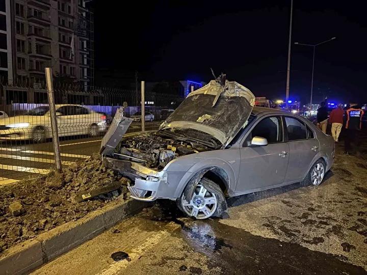 Yaralanan ve Olay Yeri Güvenliği Sağlanan Sürücü