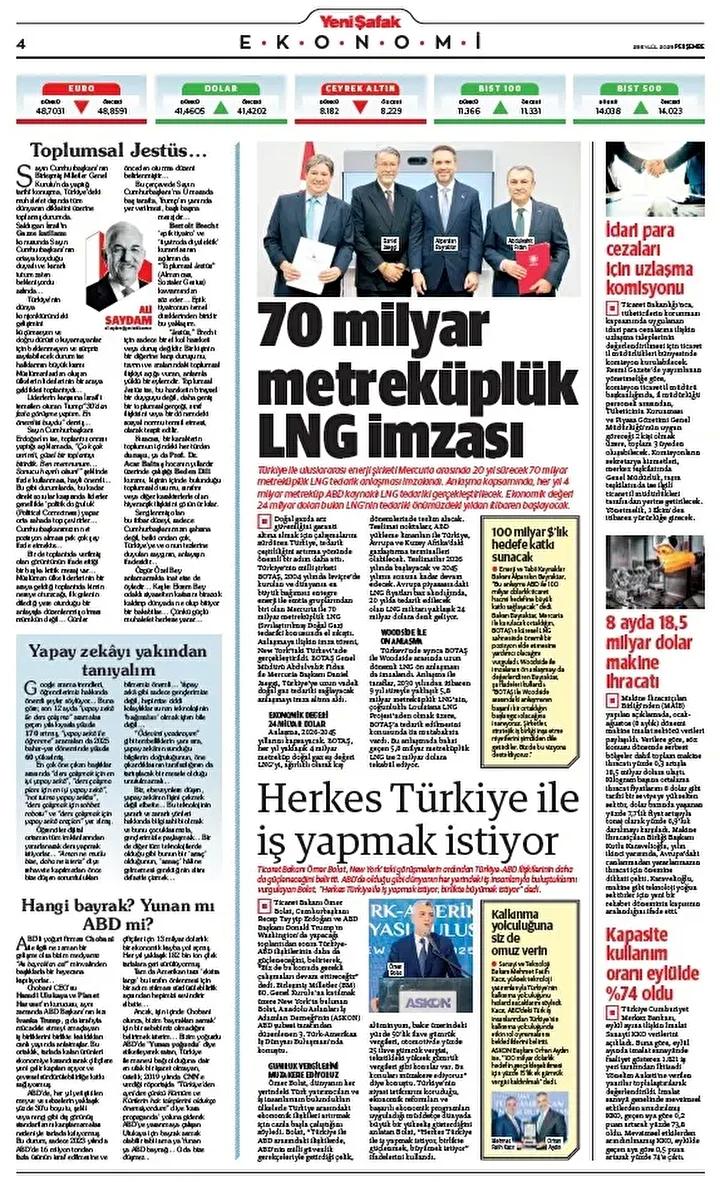 Denizdeki Güvenlik ve Enerji Anlaşmalarıyla Güncel Gelişmeler