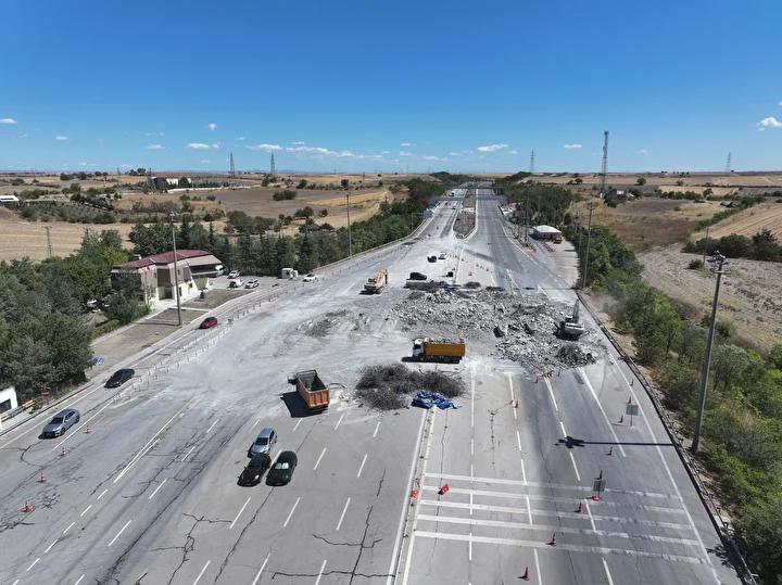 Gişe Yıkım Çalışmaları ve Trafik Akışındaki Değişiklikler