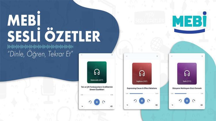 Her Derse Entegre Edilmiş Sesli Özetler