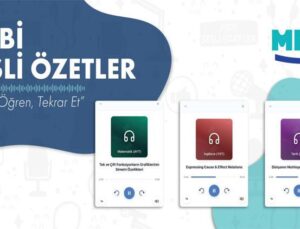 Eğitimde Yeni Dönem: MEBİ Platformuna Sesli Özetler Özelliği Eklendi