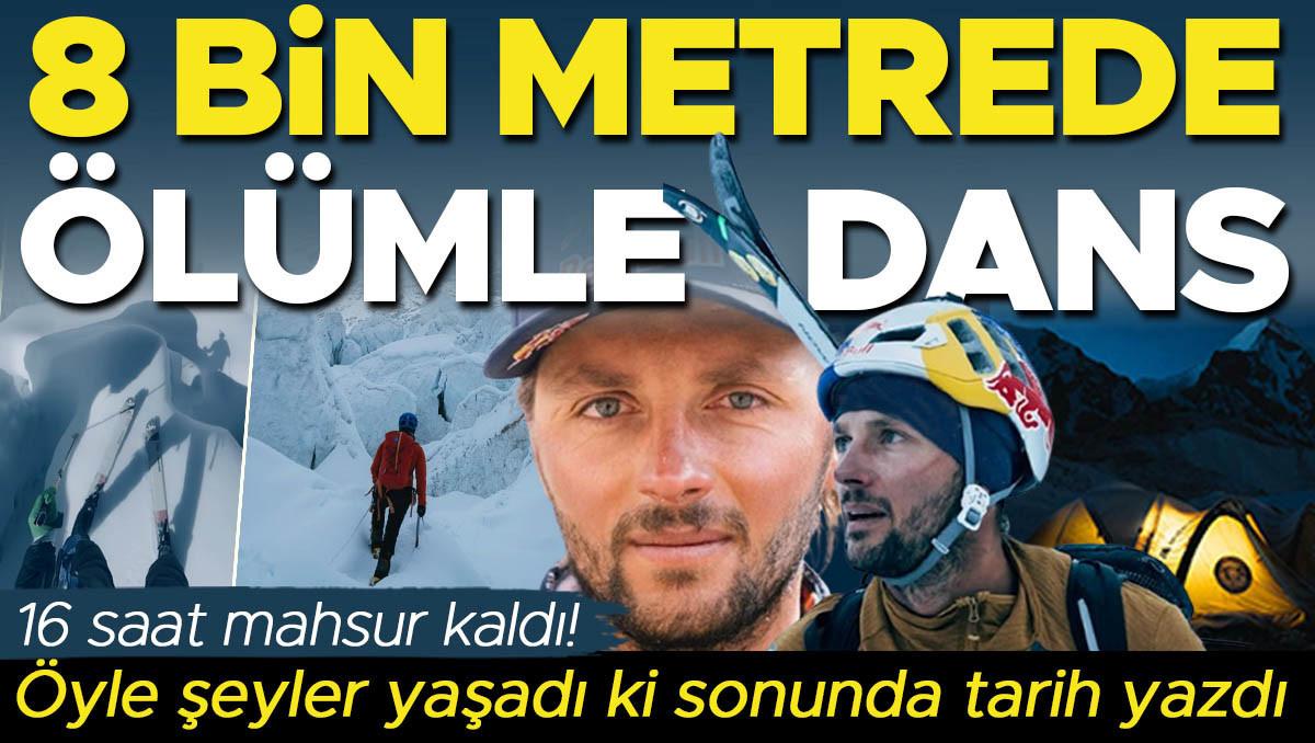 Everest Zirvesinde Oksijensiz ve Kayakla İnen Polonyalı Sporcu Andrzej Bargiel'in Tarihi Başarısı