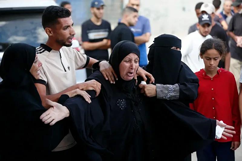 İsrail'in Topçu ve Uçak Saldırısı Faaliyetleri