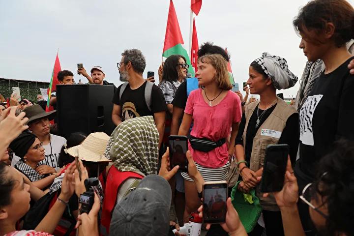Greta Thunberg ve Uluslararası Dayanışma Filosu Gazze’ye Ulaşıyor