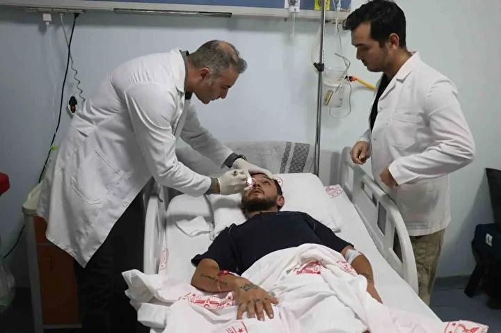 Havai Fişek Patlaması Sonucunda Göz Yaralanması Yapan Baba, Gözdeki Durumu Anlatıyor