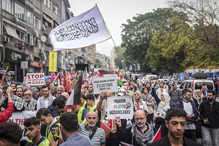 İstanbul'da Dayanışma ve Uluslararası Filolar Gazze İçin Yürüyüş ve Destek Etkinlikleri