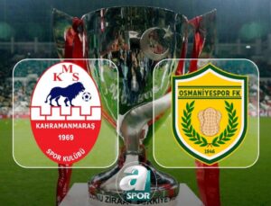 Kahramanmaraşspor ile Osmaniyespor FK’nın Ziraat Türkiye Kupası Mücadelesi 4 Eylül’de Başlıyor