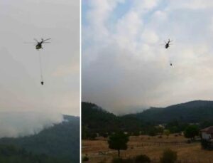 Kastamonu Araç ilçesindeki Orman Yangınlarında Müdahale Sürüyor