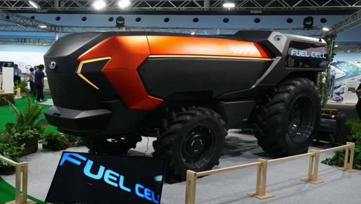 Kubota’dan Dünya İlk Hidrojenle Çalışan Sürücüsüz Traktör Tanıtımı