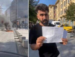 Laleli’de Motosiklet Yangını ve Trafik Ceza Krizi: Şok Anlar Kamera Kayıtlarında