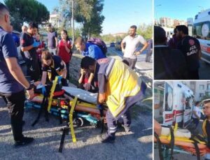 Manisa Demirci’de Öğrenci Servisi ve Hafif Ticari Araç Çarpıştı: 9 Yaralı