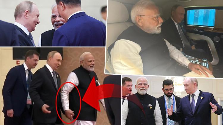 Modi, Putin ile buluşmasına verdiği önemi sosyal medyada gösterdi