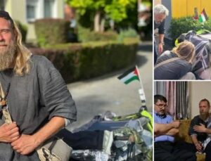 Norveçli Öğretmen Gazze İçin Yürüyüşünü 5,5 Ayda Almanya’da Tamamladı