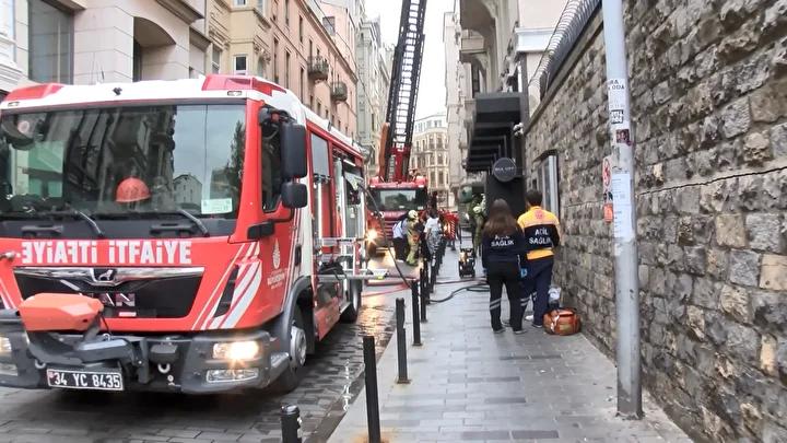 Otel Bodrum Katında Çıkan Yangın Paniğini Ortadan Kaldırdı
