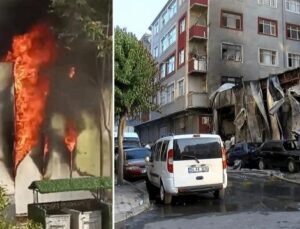 Otomobil Tamirhanesinde Çıkan Yangın Korkuttu: 4 Bina ve Otomobil Zarar Gördü