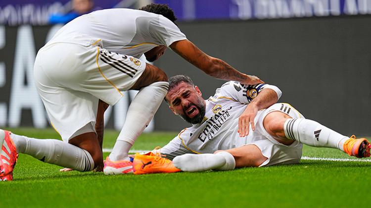 Real Madrid'den Dani Carvajal'a Kötü Haber: Sakatlandı!