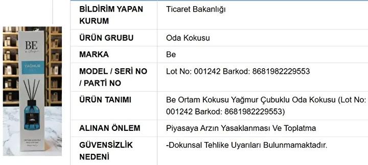 Sağlığı Tehdit Eden Güvensiz Ürünlere Dikkat: Güncel Güvenlik Uyarısı