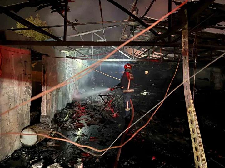 Sakarya'daki Fabrika Yangını Kontrol Altına Alındı