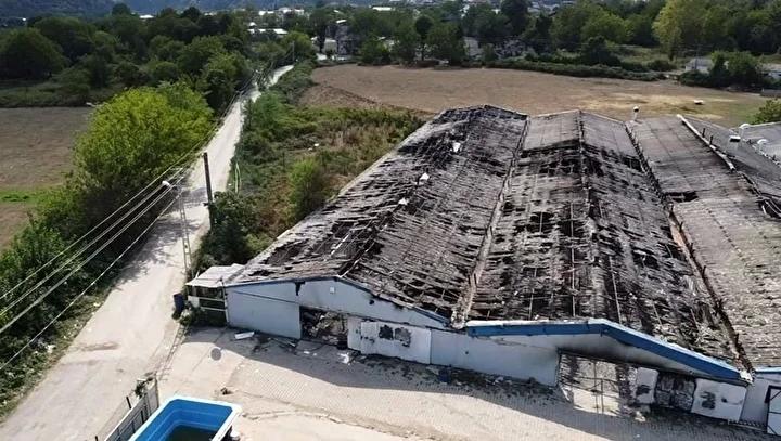 Sakarya'daki Fabrika Yangını Kontrol Altına Alındı