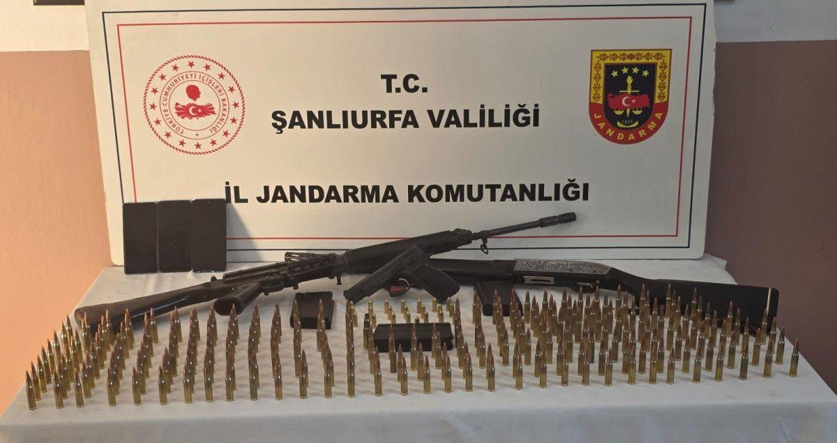 Şanlıurfa İl Jandarma’dan Silah ve Silah Malzemesi Operasyonu