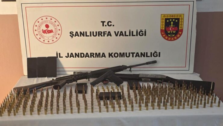 Şanlıurfa İl Jandarma’dan Silah ve Silah Malzemesi Operasyonu