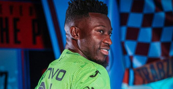 Trabzonspor, Andre Onana ile Geçici Transfer Anlaşması Yaptı