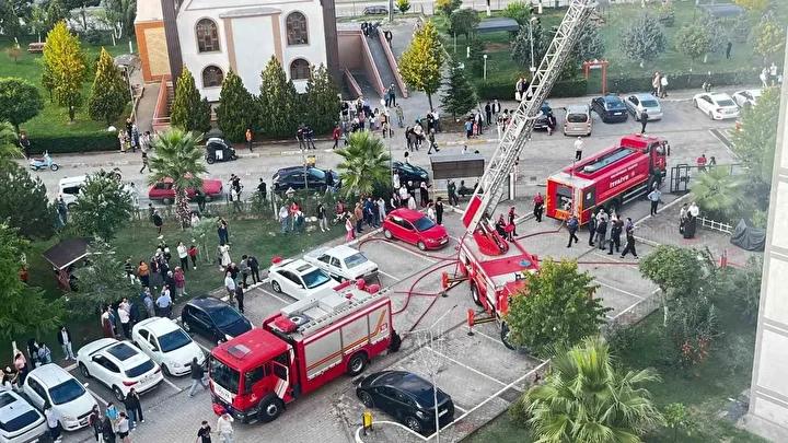 Yangına Müdahale ve Enkaz Kurtarma Çalışmaları