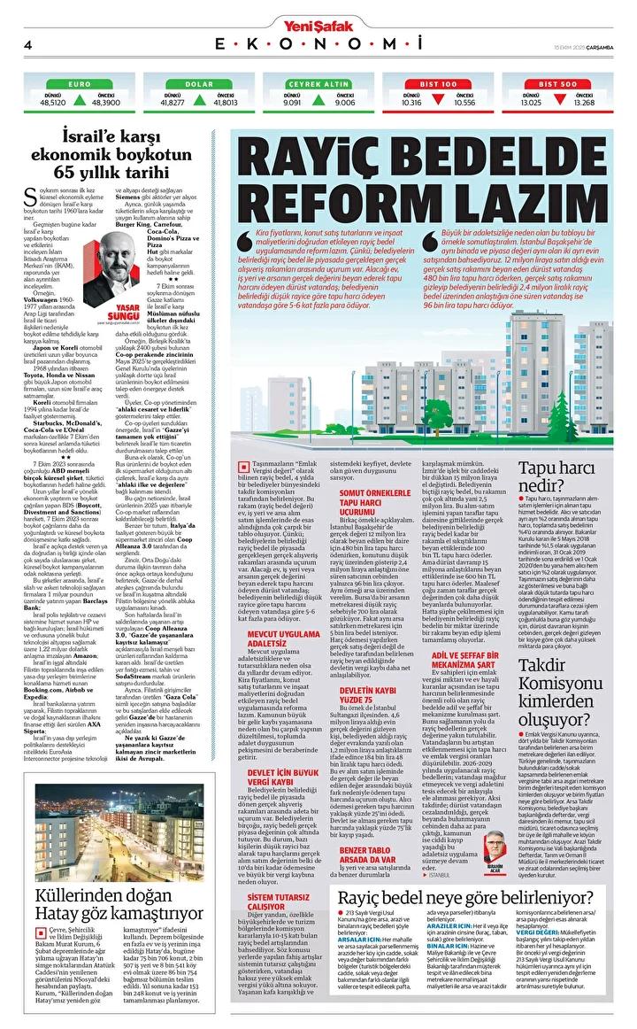 15 Ekim Gazetesi Manşetleri ve Güncel Haberler Analizi