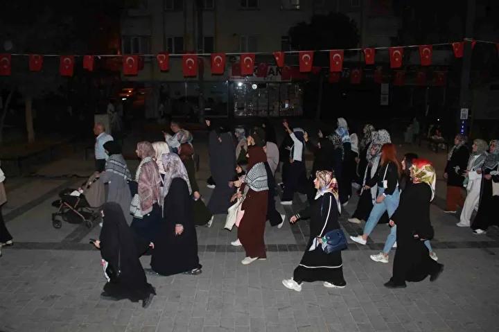 15 Temmuz Meydanında Dayanışma ve Filistin Destek Çıkışı