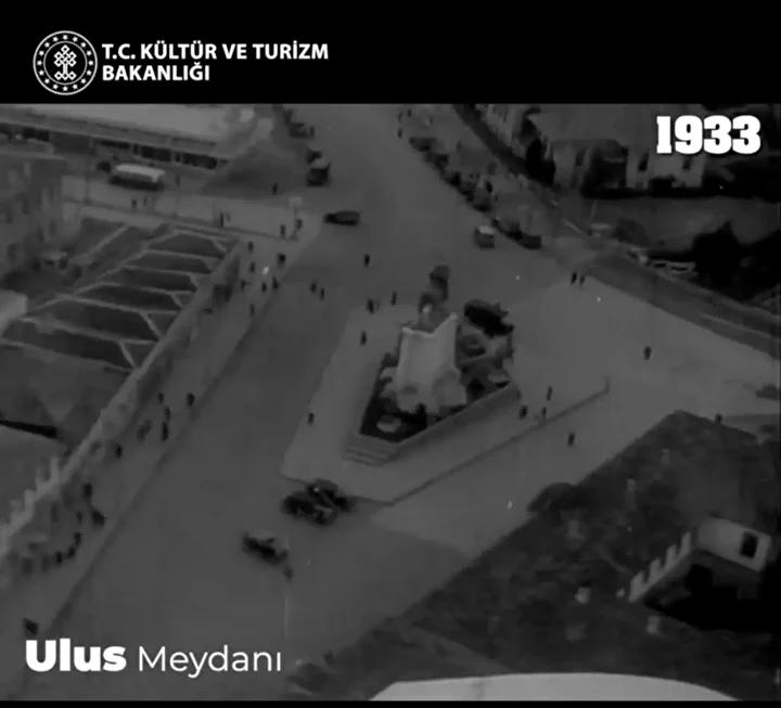 1933 Ankara'sından Gökyüzü Görüntüleriyle Tarih Yolculuğu