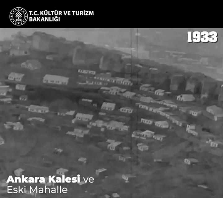1933 Ankara'sından Gökyüzü Görüntüleriyle Tarih Yolculuğu