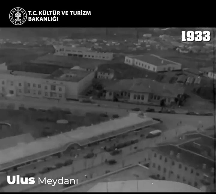 1933 Ankara'sından Gökyüzü Görüntüleriyle Tarih Yolculuğu