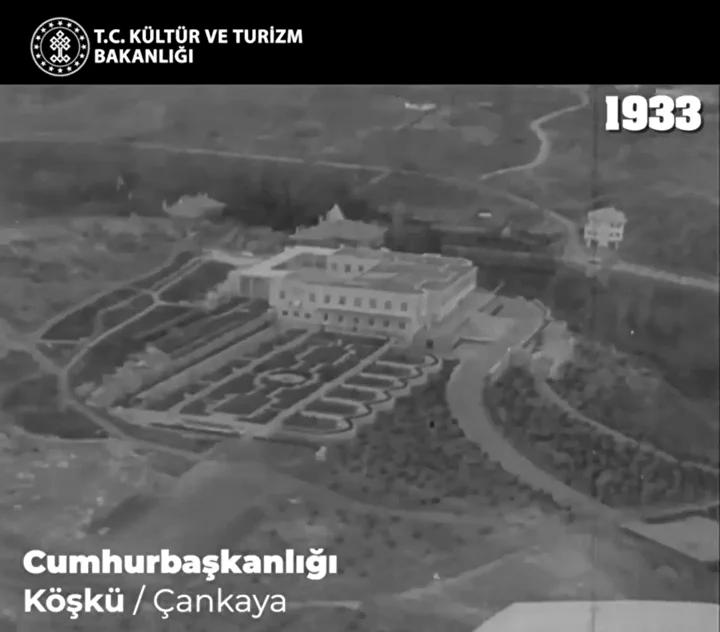 1933 Ankara'sından Gökyüzü Görüntüleriyle Tarih Yolculuğu