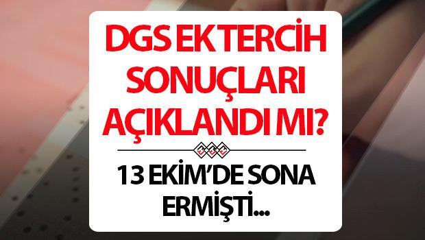 DGS Tercih Süresi ve Sonuçların Açıklanma Takvimi