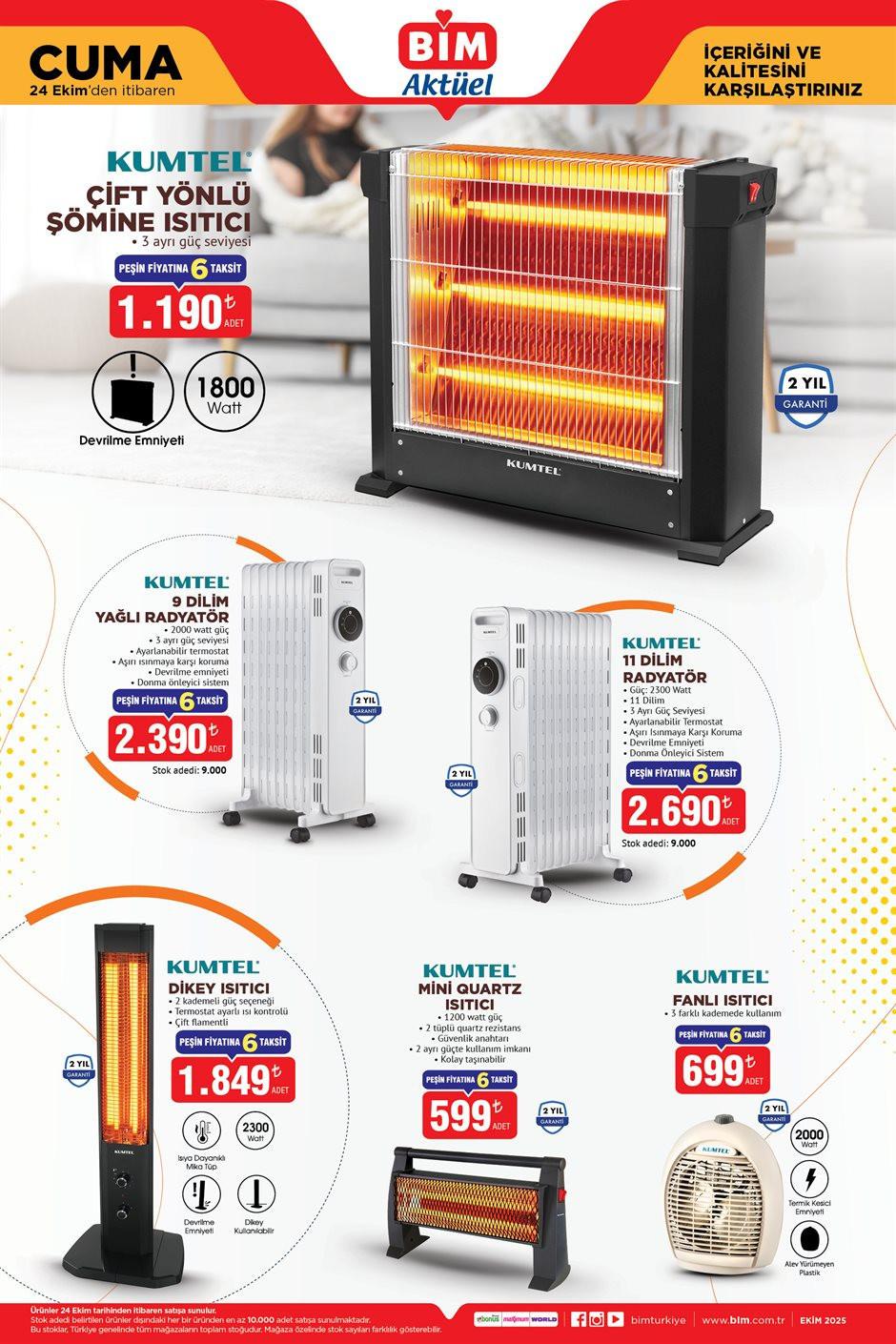 2025 Ekim Haftası BİM Aktüel Ürünler ve Fırsatlarla Dolu Katalog