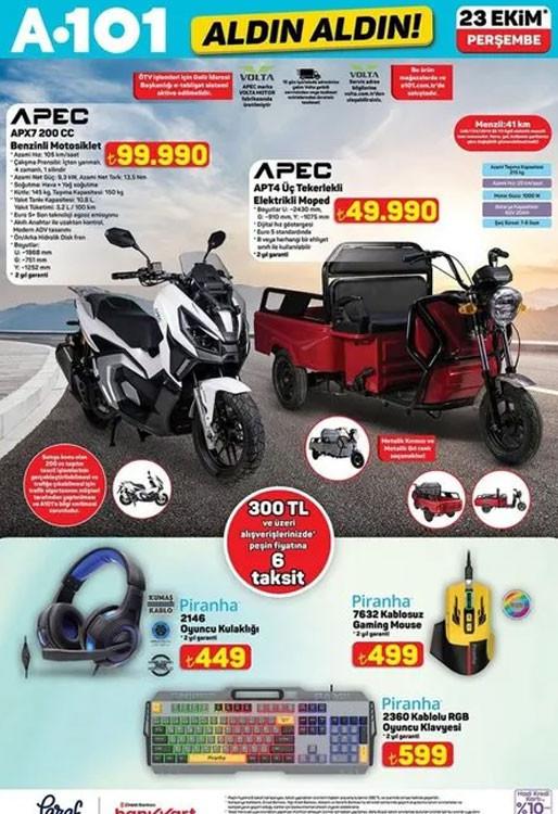 23 Ekim 2025 Güncel A101 Broşür ve Ürün Detayları