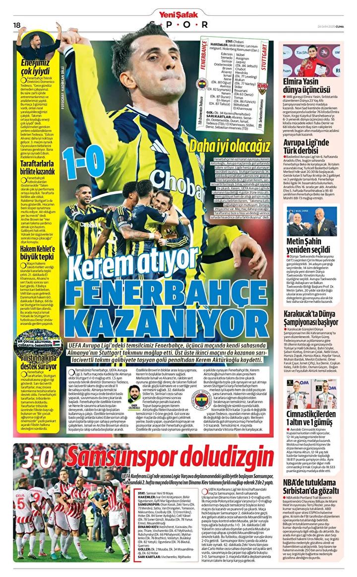 24 Ekim 2025 Güncel Ekonomi ve Spor Haberleri Özetleri