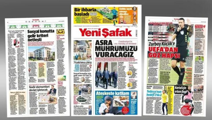 30 Ekim 2025 Gazetesi Manşetleri ve Güncel Haberler