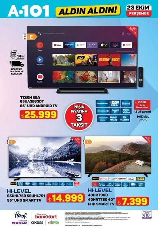 A101 23 Ekim 2025 Aktüel Kataloğu ve İndirimler