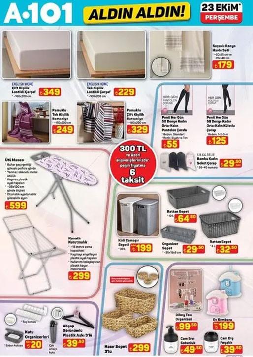 A101 23 Ekim 2025 Aktüel Kataloğu ve İndirimler