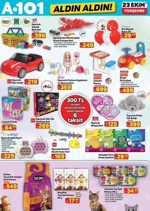 A101 23 Ekim 2025 Aktüel Kataloğu ve İndirimler