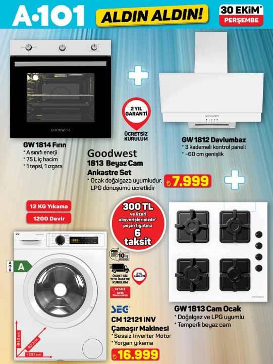 A101 30 Ekim 2025 Aktüel Ürünler ve Kampanya Detayları