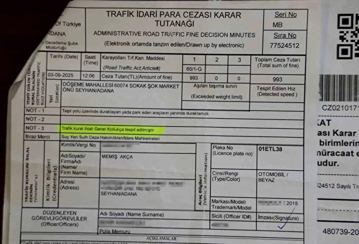 Adana'da Trafik Cezaları Üzerine Mahkeme Kararı ve Emsal Niteliği