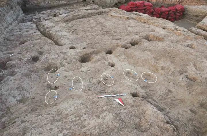 Tell Kurdu Höyüğü’nde gerçekleştirilen kazılarda, yaklaşık 7 bin yıl öncesine dayanan insan ayak izleri ortaya çıkarıldı. Arkeolojik çalışmalar, özellikle M.Ö. 5200 yıllarına uzanan tabakalarda bulunan ve dünyada benzeri az rastlanan bu izlerin detaylı incelemelerini içeriyor. Radyokarbon tarihleme yöntemiyle tespit edilen bu izler, 3 boyutlu teknolojiler kullanılarak tarandı ve kayıt altına alındı.