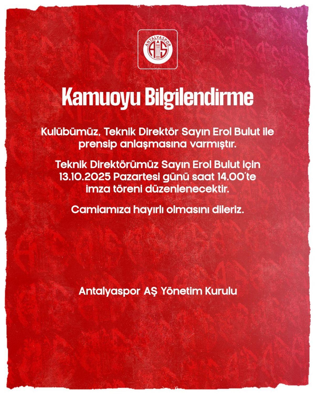 Kulüpten Resmi Açıklama